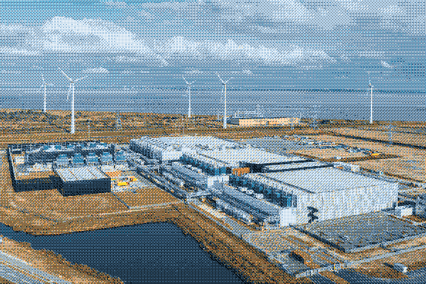 La photo du Data center aux Pays-Bas